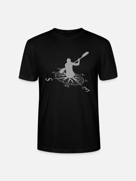 Paddeln - Stanley/Stella Unisex Bio-T-Shirt CRAFTER - Schwarz