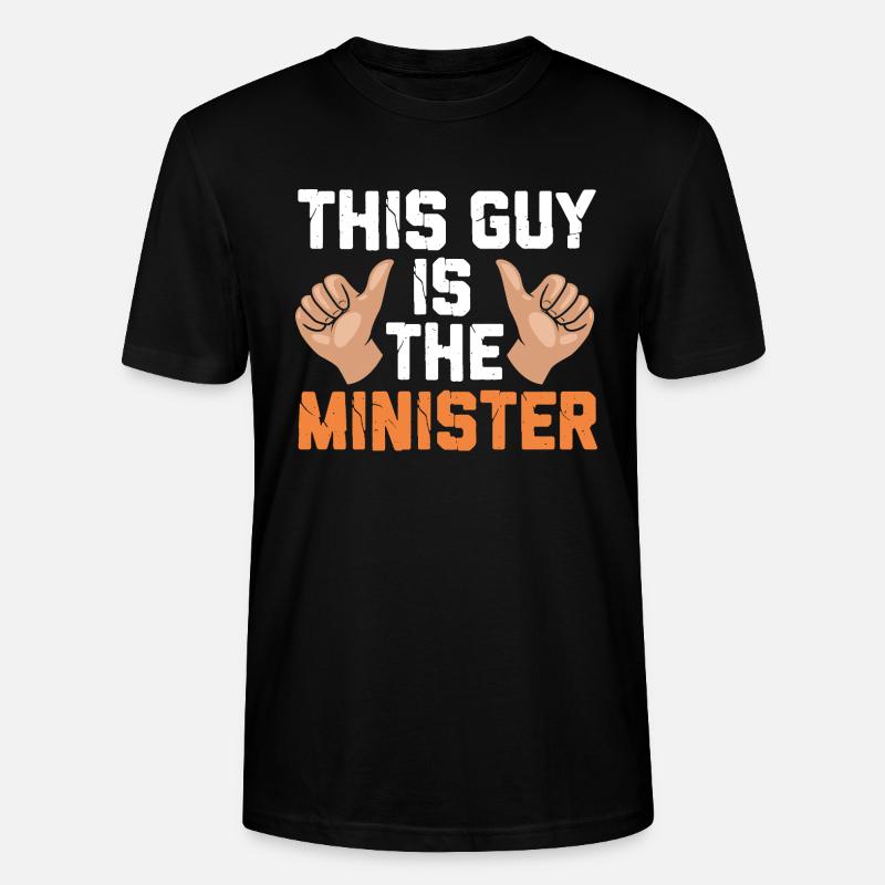 Pasteur - T-shirt bio CRAFTER Stanley Stella Unisexe - noir