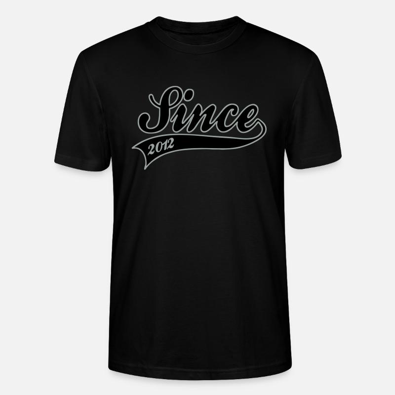 Birth - Since 2012 - Stanley/Stella CRAFTER Unisex Organic T-Shirt - black