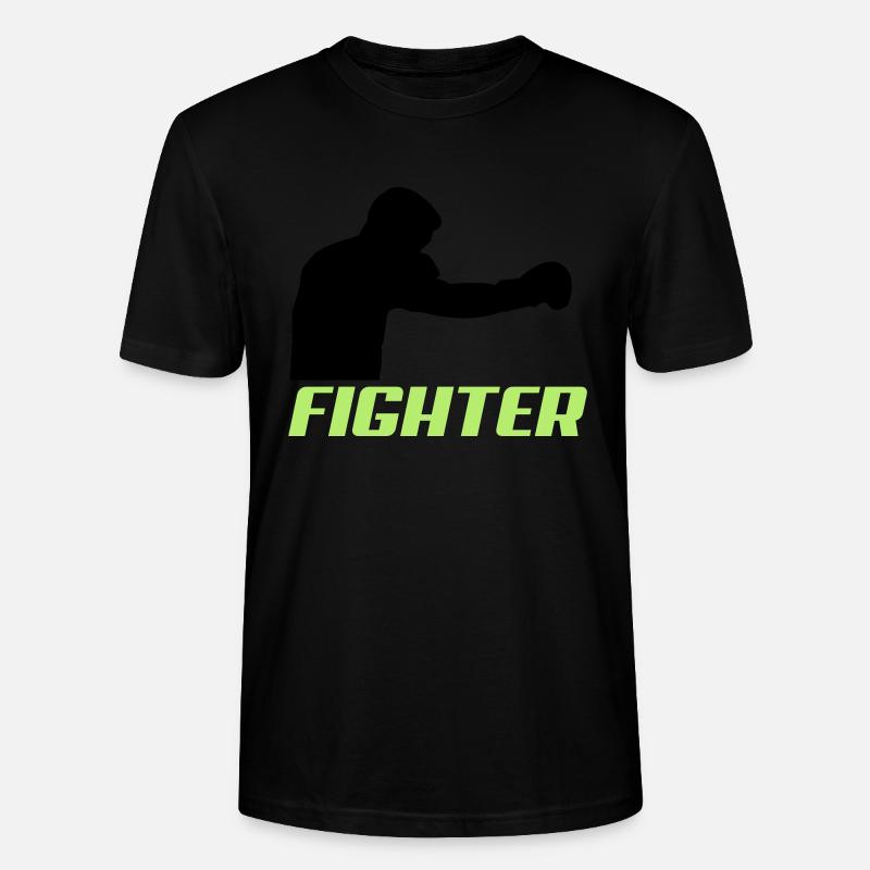 fighter2 - Stanley/Stella Unisex Bio-T-Shirt CRAFTER - Schwarz
