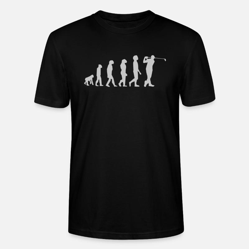 Golf Evolution - T-shirt bio CRAFTER Stanley Stella Unisexe - noir