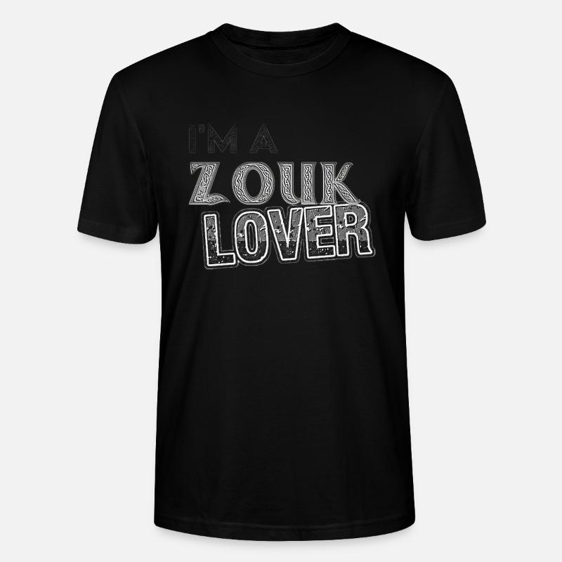 Ich bin ein Zouk-Liebhaber - Stanley/Stella Unisex Bio-T-Shirt CRAFTER - Schwarz