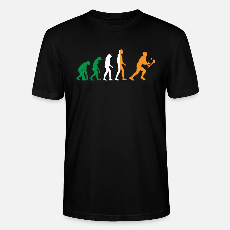 L’évolution du hurling - T-shirt bio CRAFTER Stanley Stella Unisexe - noir