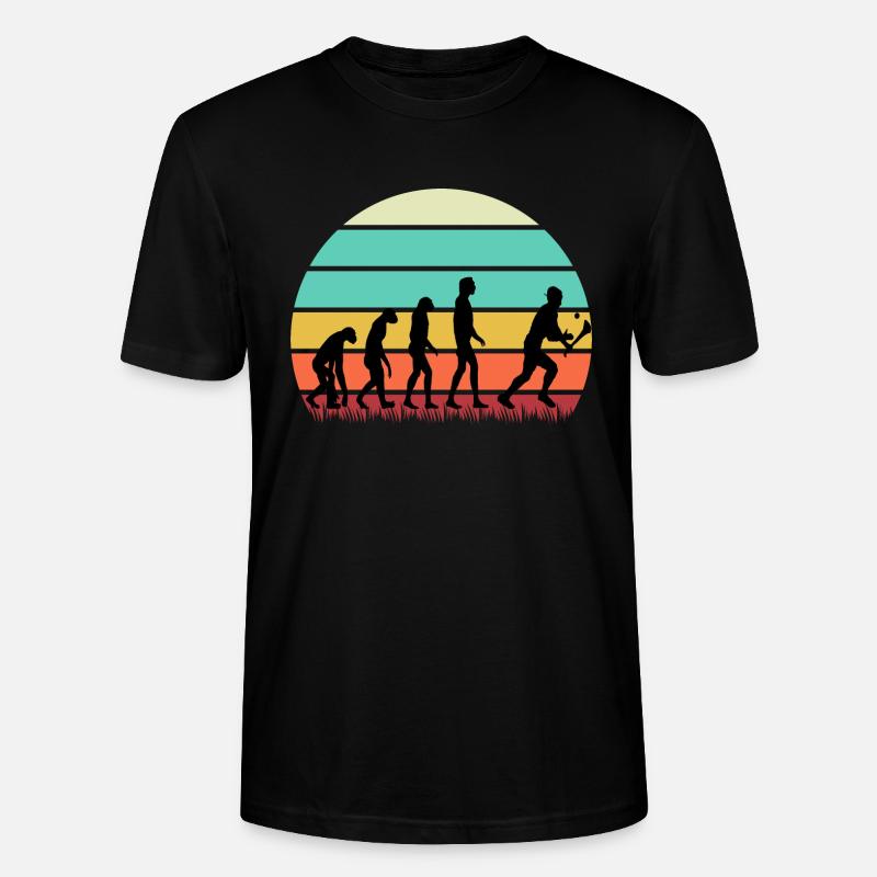 L’évolution du hurling - T-shirt bio CRAFTER Stanley Stella Unisexe - noir