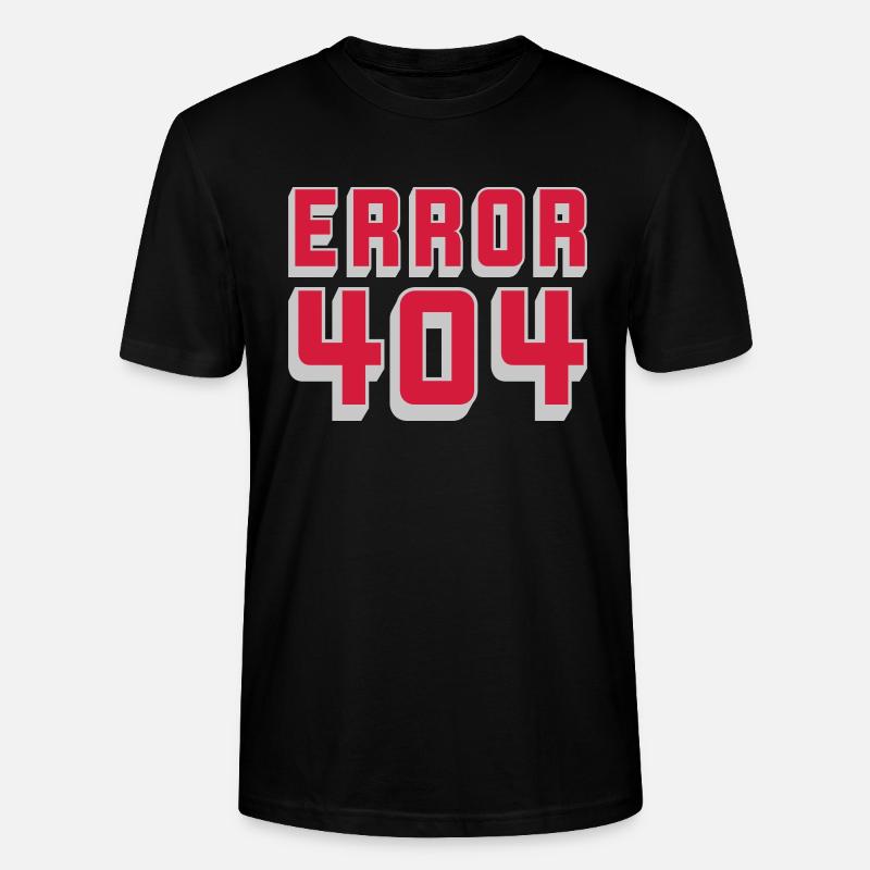 Verbindung Problem Error 404 - Stanley/Stella Unisex Bio-T-Shirt CRAFTER - Schwarz
