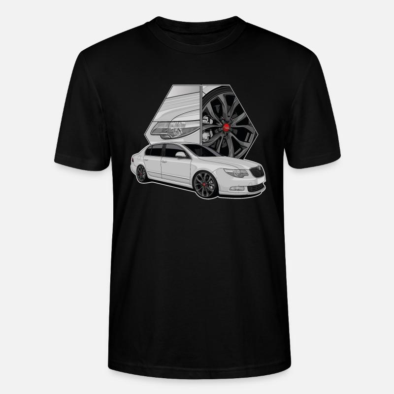 Limousine // Illustration - T-shirt bio CRAFTER Stanley Stella Unisexe - noir