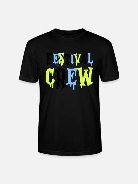 Festival Crew - Stanley/Stella CRAFTER Unisex Organic T-Shirt - black
