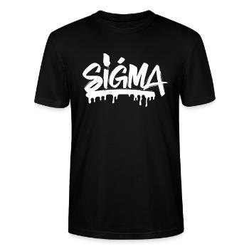 Sigma - T-shirt bio CRAFTER Stanley Stella Unisexe - noir - Devant - Alina (178cm) & Michal (187cm)
