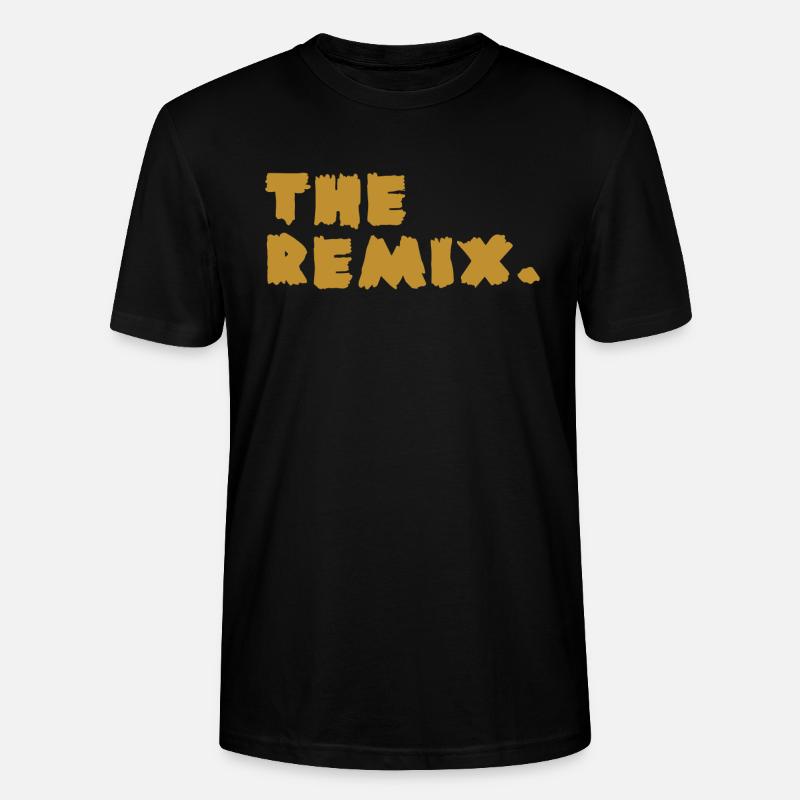 The Remix - Stanley/Stella CRAFTER Unisex Organic T-Shirt - black