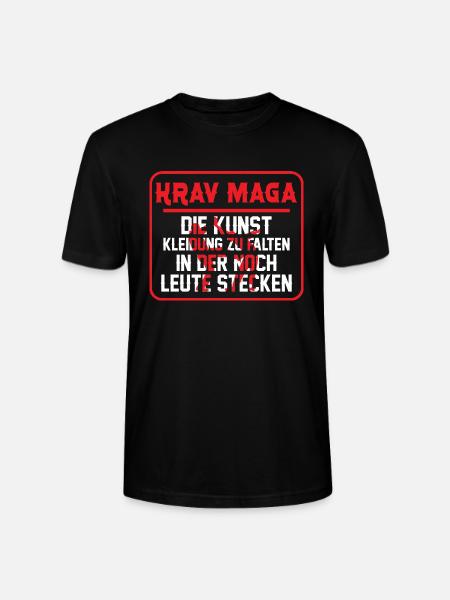 Krav Maga Self-Defense Martial Arts - Stanley/Stella CRAFTER Unisex Organic T-Shirt - black