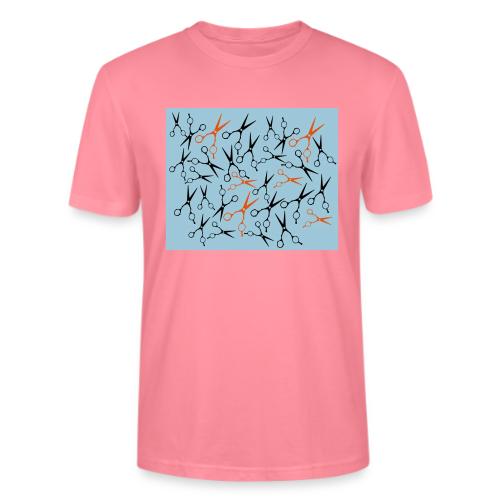 Scherenmaske Schwarzer Hintergrund - Stanley/Stella Unisex Bio-T-Shirt CRAFTER
