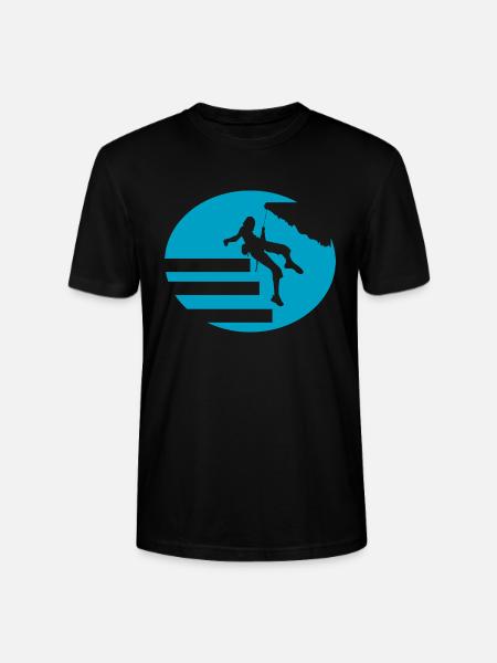 Bouldering Climbing Climbing - Stanley/Stella CRAFTER Unisex Organic T-Shirt - black
