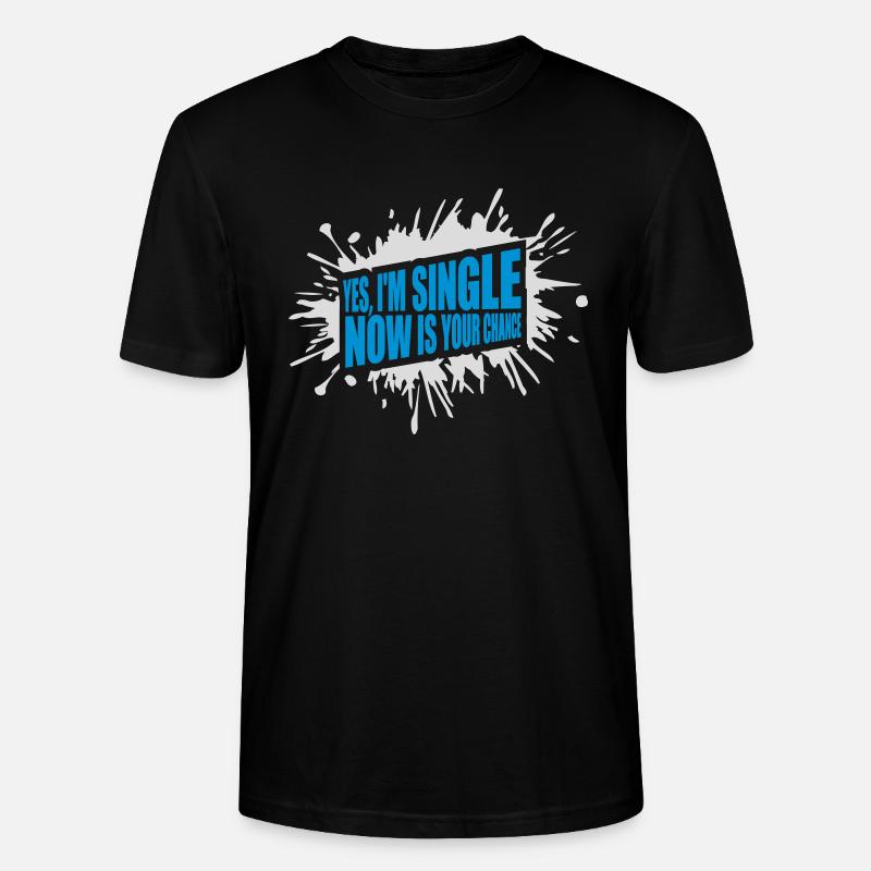 célibataire maintenant votre chance - T-shirt bio CRAFTER Stanley Stella Unisexe - noir