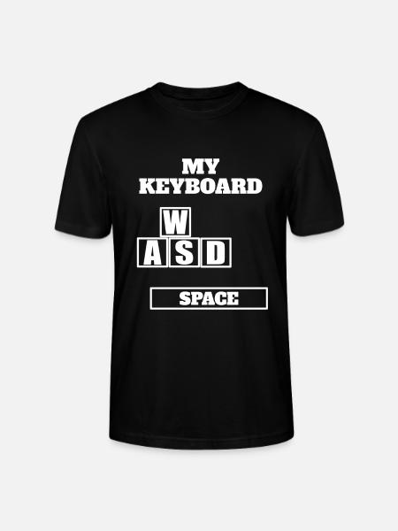 Game Player Console Controller Online Graphics ja - Camiseta unisex ecológica CRAFTER de Stanley/Stella - negro