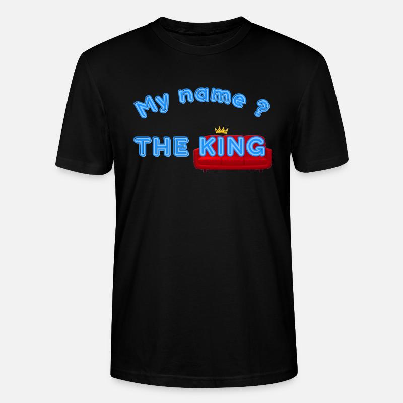 le design des rois - T-shirt bio CRAFTER Stanley Stella Unisexe - noir