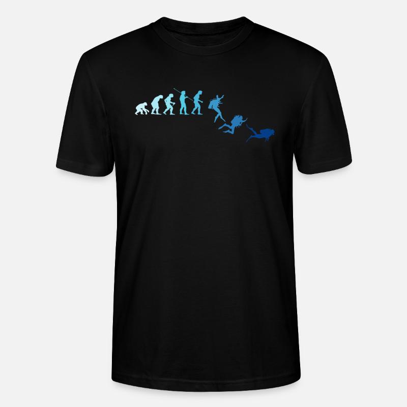 Plongée sous-marine Diver Evolution - T-shirt bio CRAFTER Stanley Stella Unisexe - noir