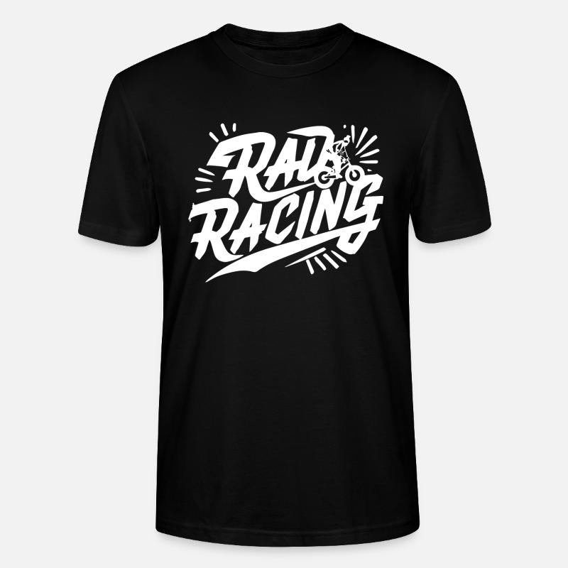 Rad Racing - Stanley/Stella Unisex Bio-T-Shirt CRAFTER - Schwarz