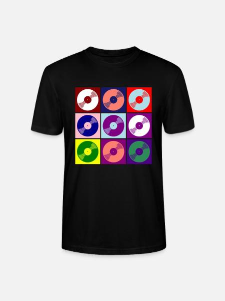 vinyle - T-shirt bio CRAFTER Stanley Stella Unisexe - noir