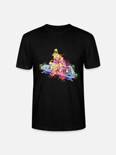 xylophone - Stanley/Stella CRAFTER Unisex Organic T-Shirt - black
