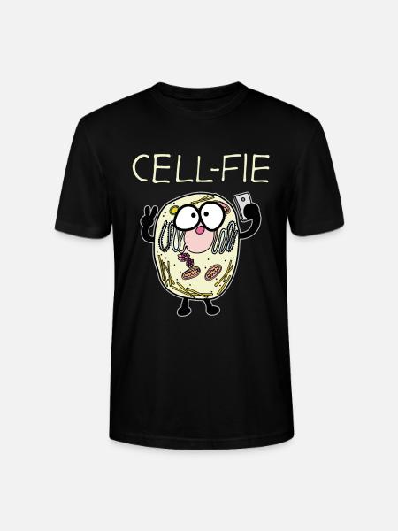Cell biology - Stanley/Stella CRAFTER Unisex Organic T-Shirt - black