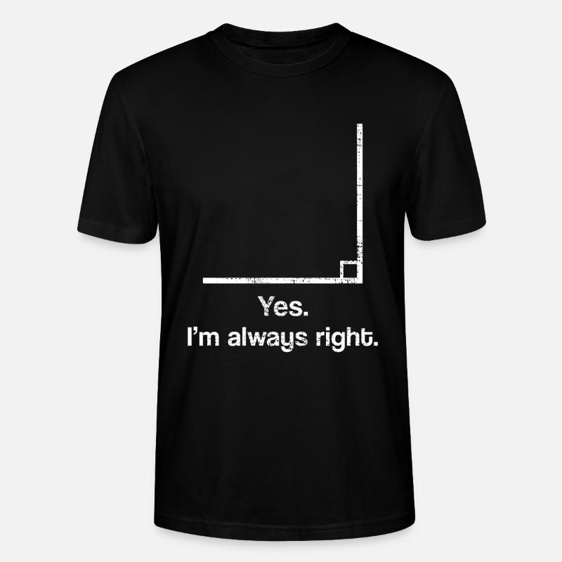Cours de mathématiques avancé - T-shirt bio CRAFTER Stanley Stella Unisexe - noir