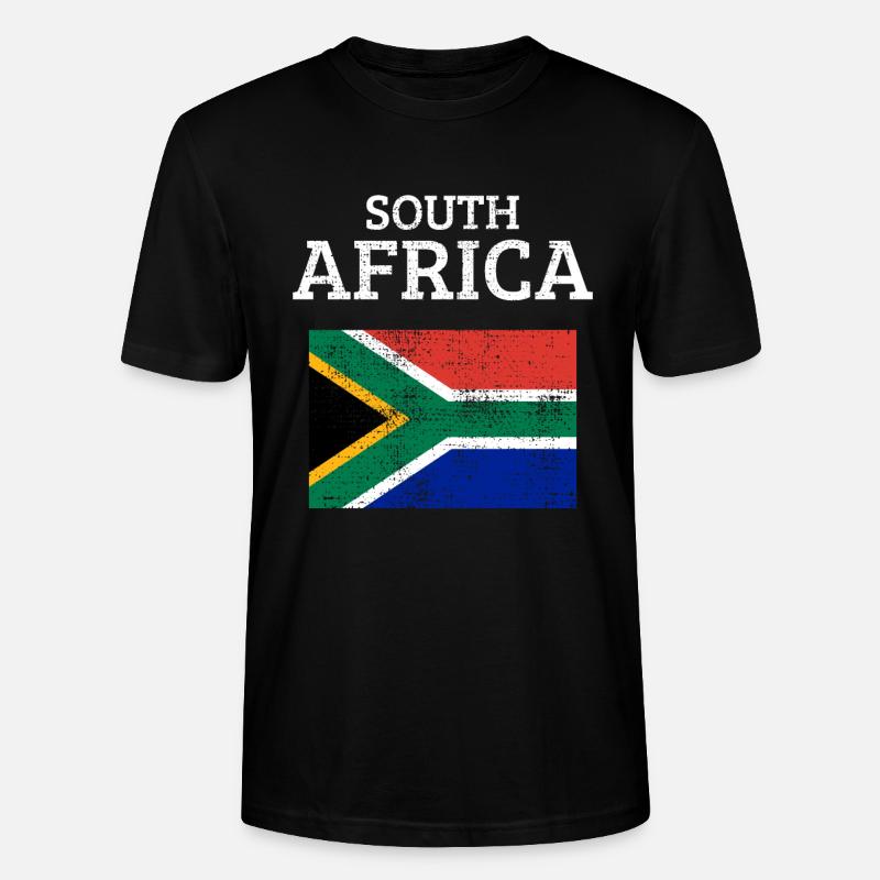 Sued Afrika - Stanley/Stella Unisex Bio-T-Shirt CRAFTER - Schwarz