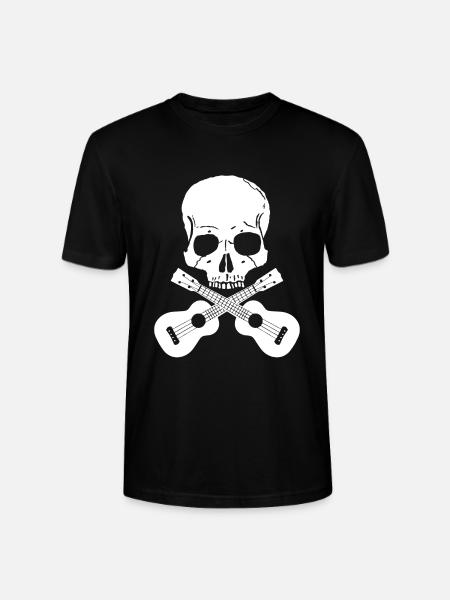 Ukulele Ukulele - T-shirt bio CRAFTER Stanley Stella Unisexe - noir