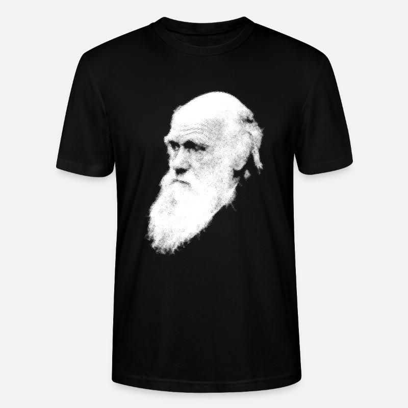 Darwin - T-shirt bio CRAFTER Stanley Stella Unisexe - noir