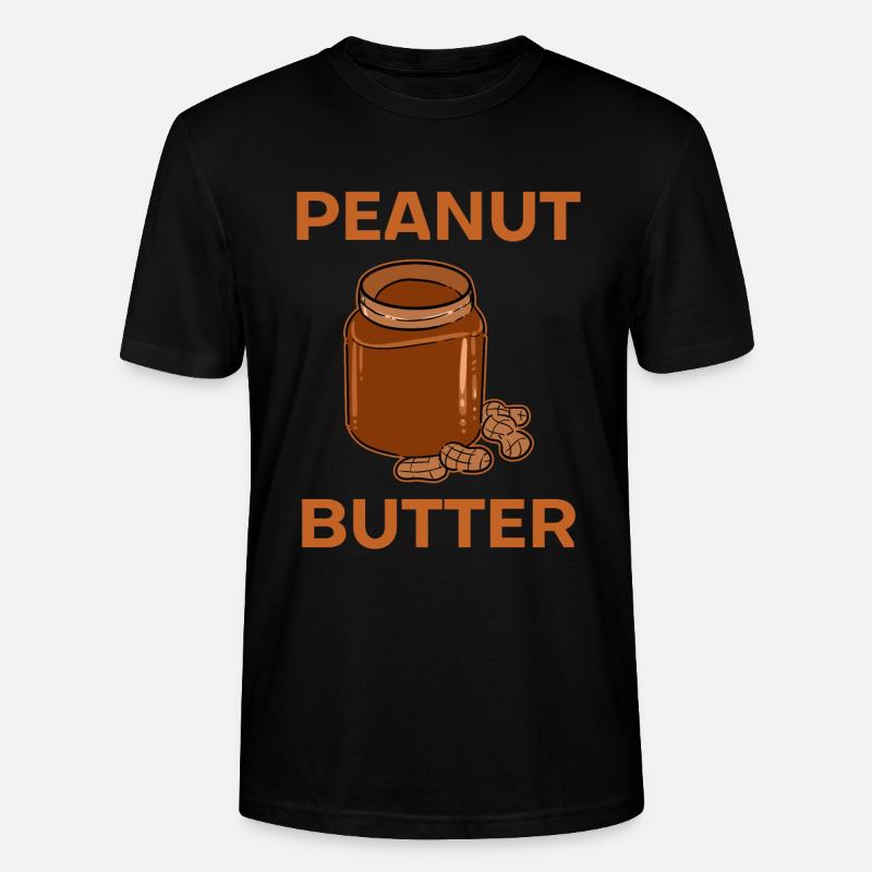 Beurre d'arachide - T-shirt bio CRAFTER Stanley Stella Unisexe - noir