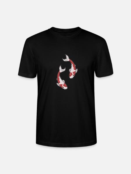 Koi Koi Koi - Stanley/Stella CRAFTER Unisex Organic T-Shirt - black