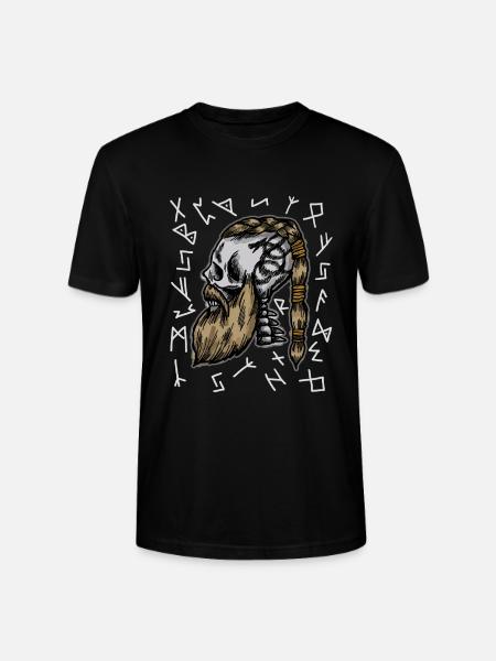 Wikinger - Stanley/Stella Unisex Bio-T-Shirt CRAFTER - Schwarz