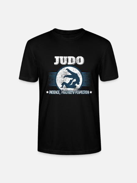 JUDO SHIRT - Stanley/Stella CRAFTER Unisex Organic T-Shirt - black