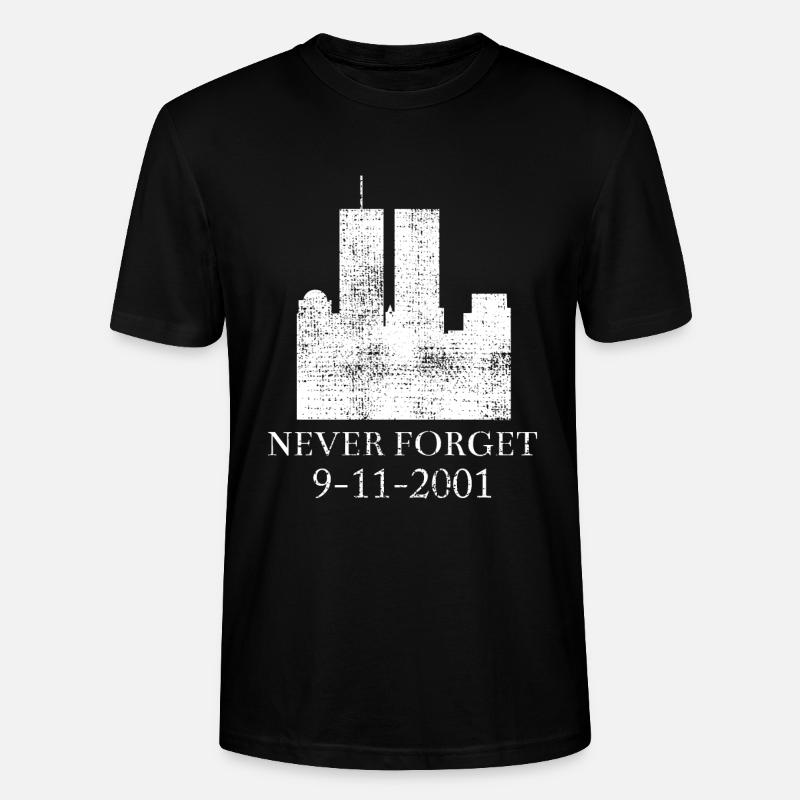 9 11 Shirt - Stanley/Stella Unisex Bio-T-Shirt CRAFTER - Schwarz