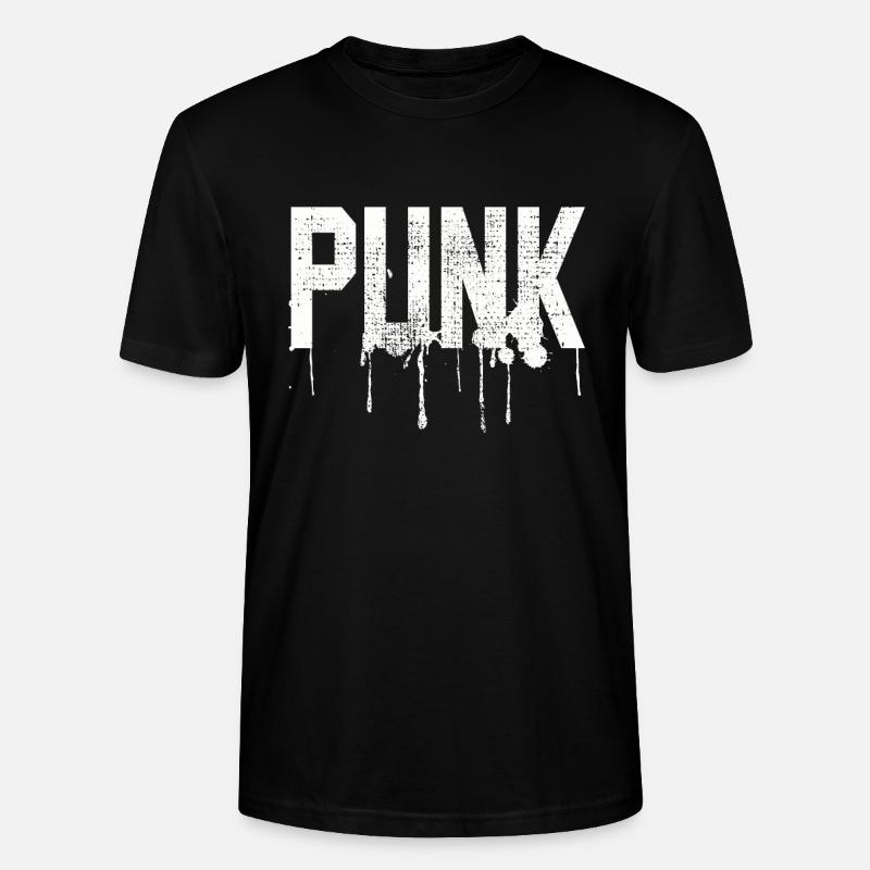 Punk - Stanley/Stella Unisex Bio-T-Shirt CRAFTER - Schwarz