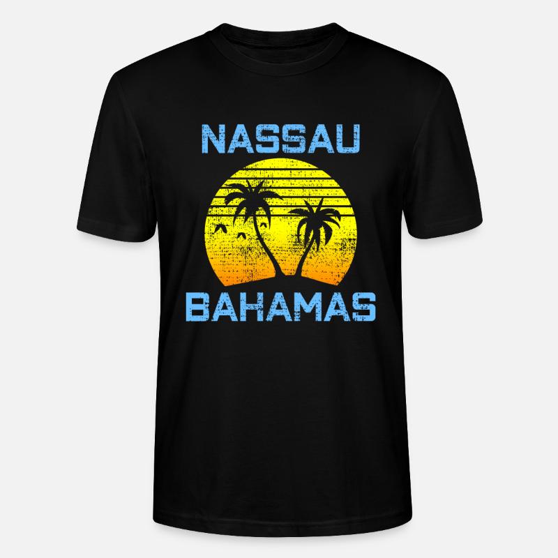 Nassau - Stanley/Stella Unisex Bio-T-Shirt CRAFTER - Schwarz