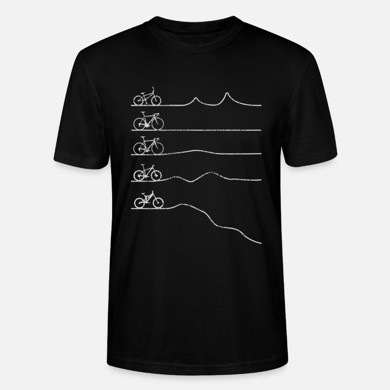 Biker - Stanley/Stella Unisex Bio-T-Shirt CRAFTER - Schwarz