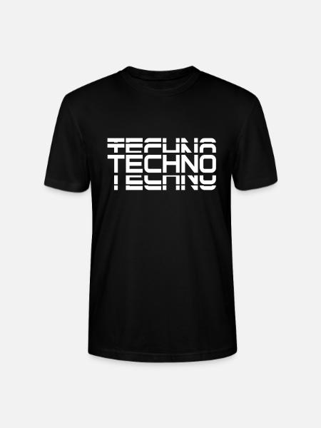 Techno techno techno - T-shirt bio CRAFTER Stanley Stella Unisexe - noir