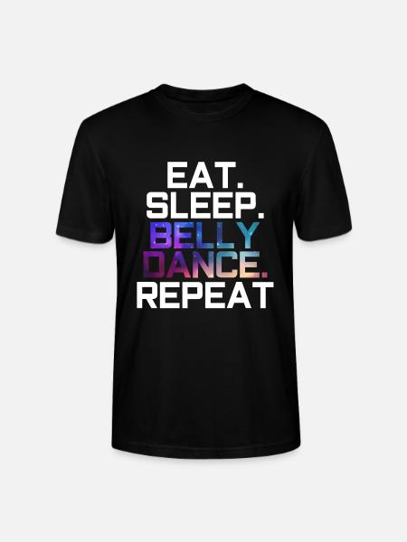 belly dance - Stanley/Stella CRAFTER Unisex Organic T-Shirt - black