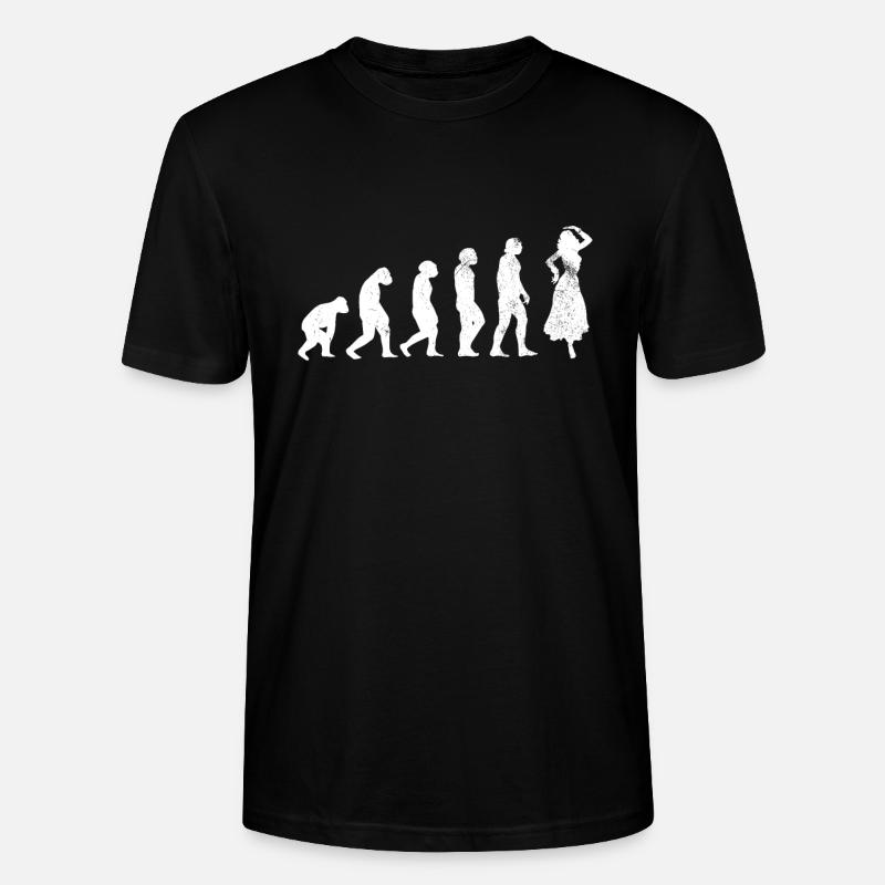 Tanzen Bauchtanz Evolution - Stanley/Stella Unisex Bio-T-Shirt CRAFTER - Schwarz