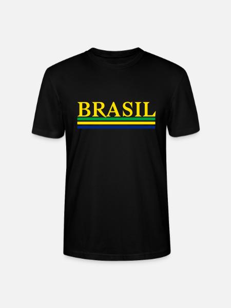 Brasilien - Stanley/Stella Unisex Bio-T-Shirt CRAFTER - Schwarz