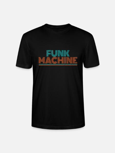 Funk 70s Soul Disco - Stanley/Stella CRAFTER Unisex Organic T-Shirt - black