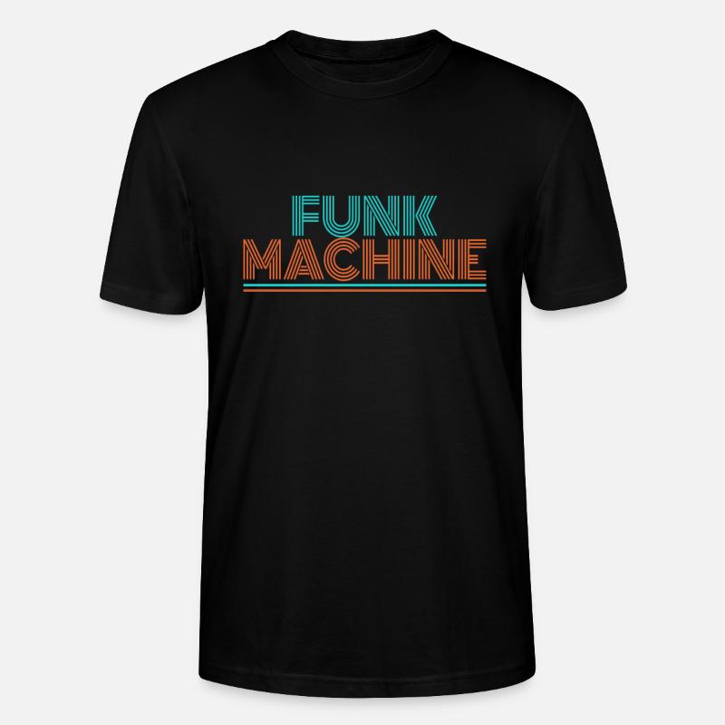 Funk Disco 70er DJ - Stanley/Stella Unisex Bio-T-Shirt CRAFTER - Schwarz