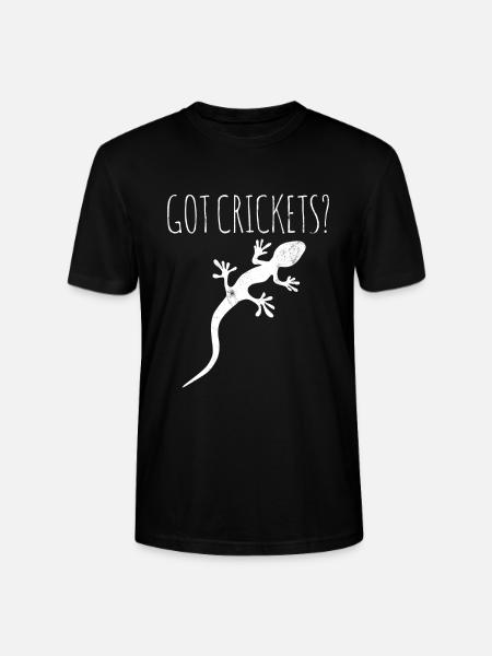 Lizard Gecko Owner - Stanley/Stella CRAFTER Unisex Organic T-Shirt - black