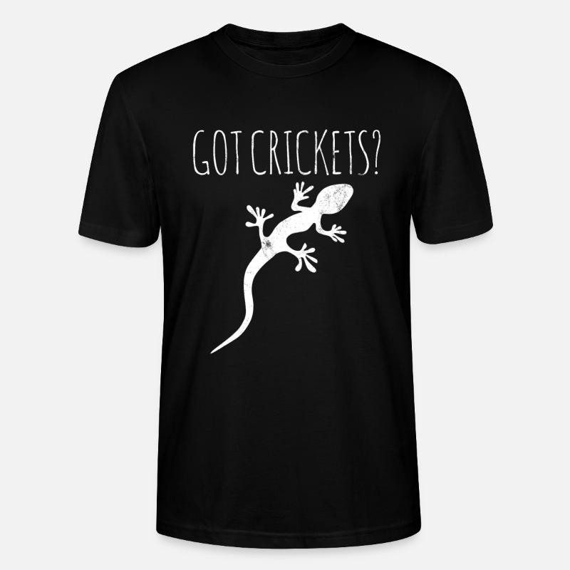Lézard Gecko propriétaire - T-shirt bio CRAFTER Stanley Stella Unisexe - noir
