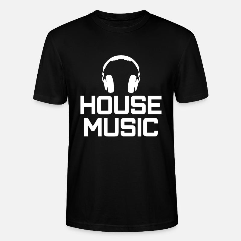 Musik Techno DJ - Stanley/Stella Unisex Bio-T-Shirt CRAFTER - Schwarz