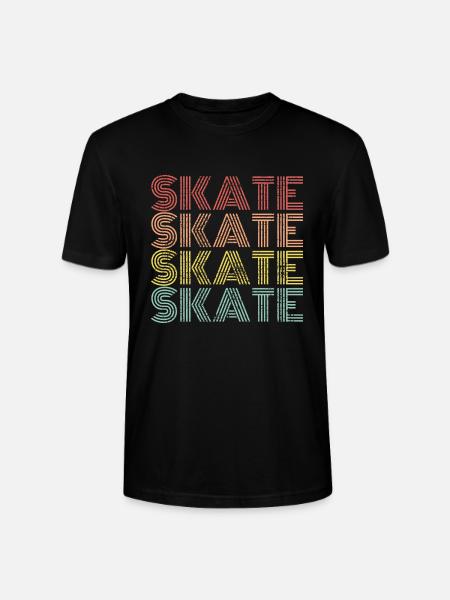 Skate skate skate - Stanley/Stella CRAFTER Unisex Organic T-Shirt - black