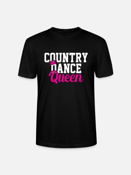 Country Dance Queen - Stanley/Stella Unisex Bio-T-Shirt CRAFTER - Schwarz
