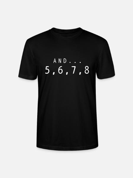 Country Dance - Stanley/Stella CRAFTER Unisex Organic T-Shirt - black