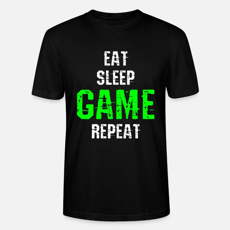 Gamer Gaming PC console - Stanley/Stella CRAFTER Unisex Organic T-Shirt - black