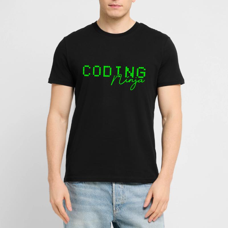 Code Coding Ninja Stanley/Stella CRAFTER Unisex Organic T-Shirt